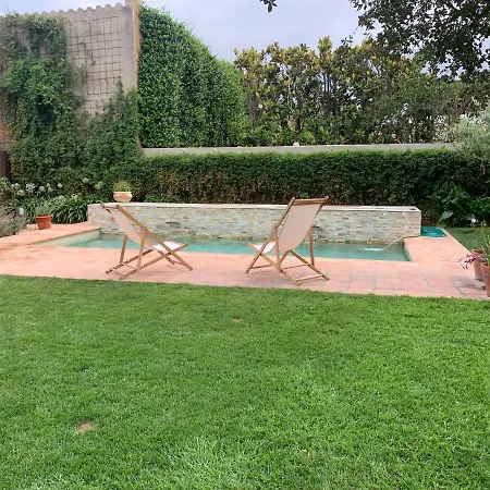 Can Rucall Piscina Compartida Vilamacolum Exterior photo